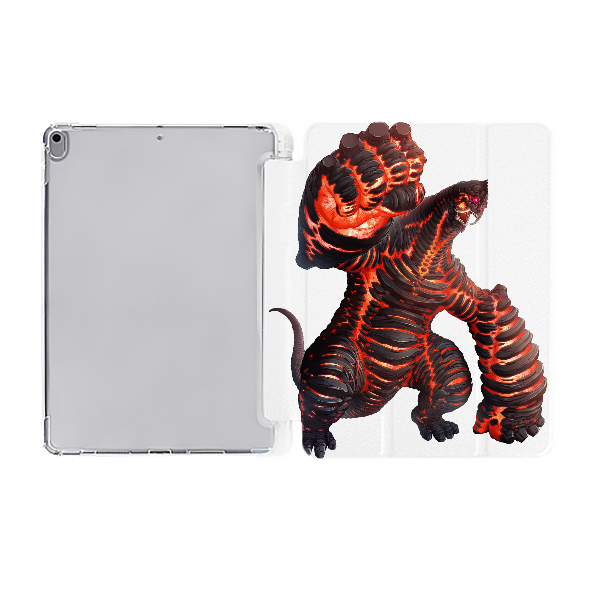 （画像用） ウルトラマン Ultraman IPad ケース ペン収納付き 三つ折りスタンド PUレザー×シリコン 対応機種9.5/10.5/10.9インチ